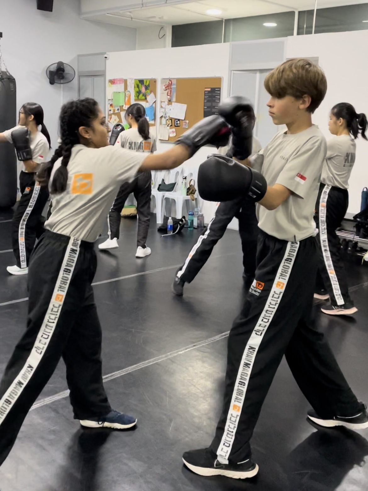 Teens training